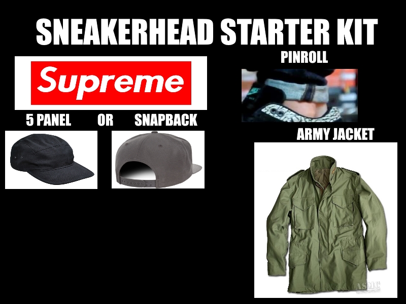 sneakerhead starter pack